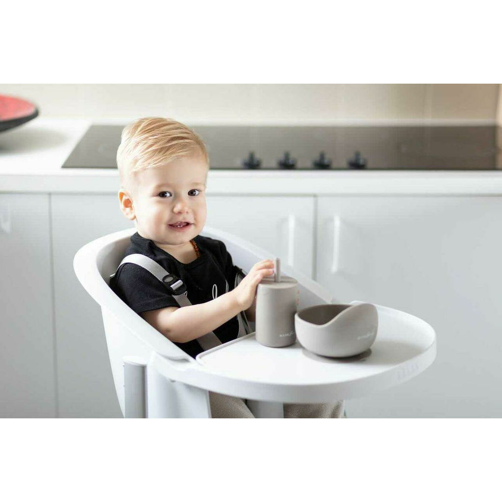 Silicone Suction Bowl + Spoon - Hushbaby